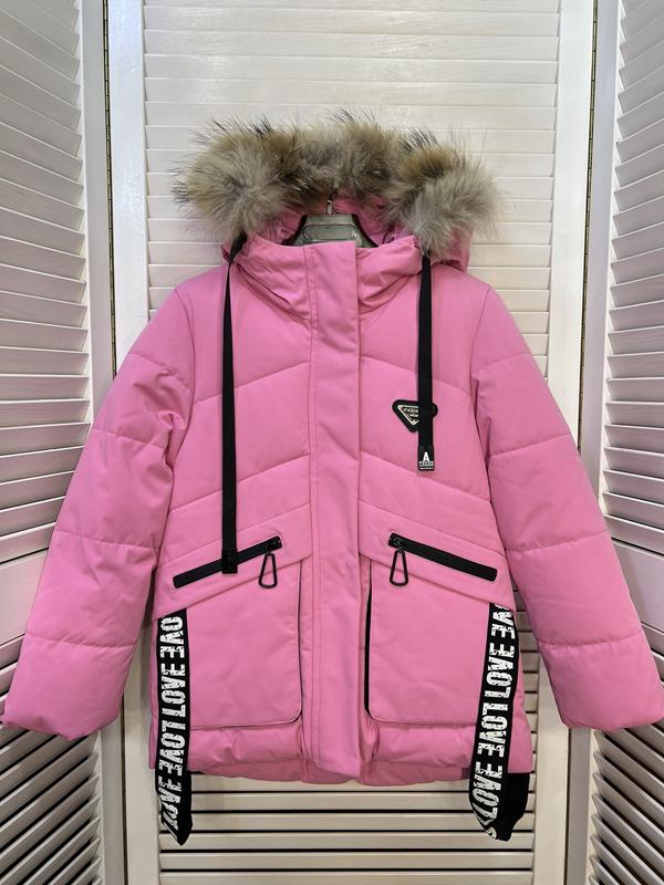 Куртка Major (122-146) T08 pink (зима)