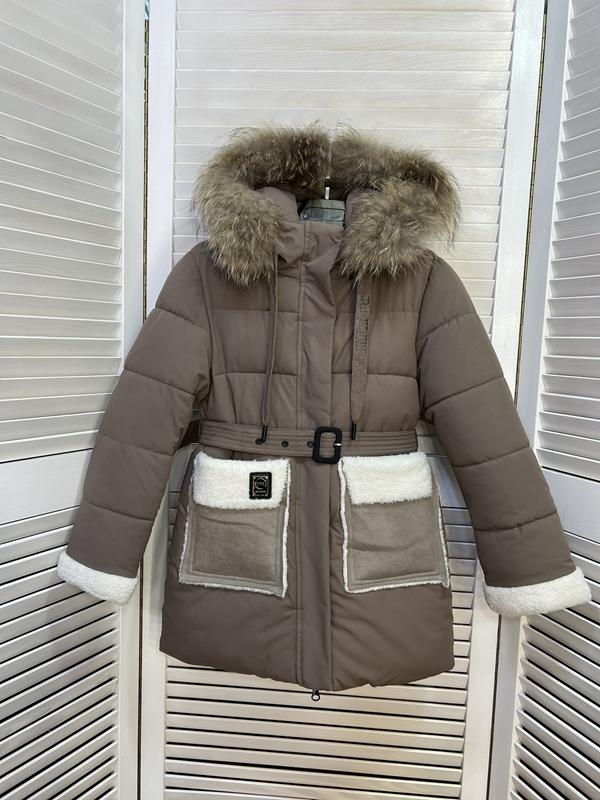 Куртка Major (134-162) 88-192 brown (зима)