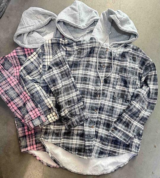 Рубашка Lora (one size) LR413 d.grey (зима)