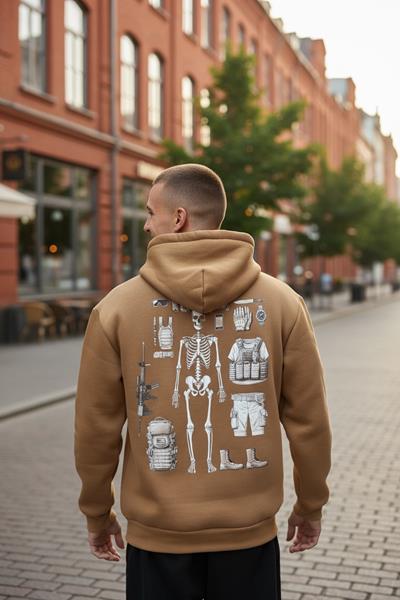 Худи Madoka (M-3XL) 1206 kayot (зима)