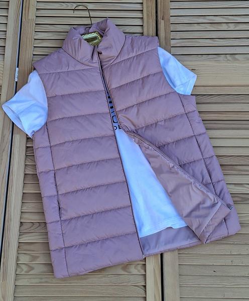 Жилетка Sport style (M-3XL) 01 powder (деми)