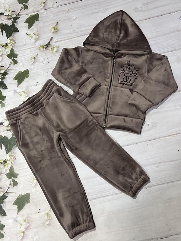 Костюм спорт Baykush (92-116) 1060 brown (зима)