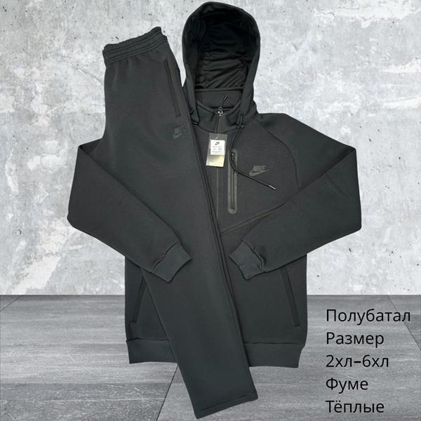 Костюм спорт Hai (2XL-6XL) H702 black (зима)