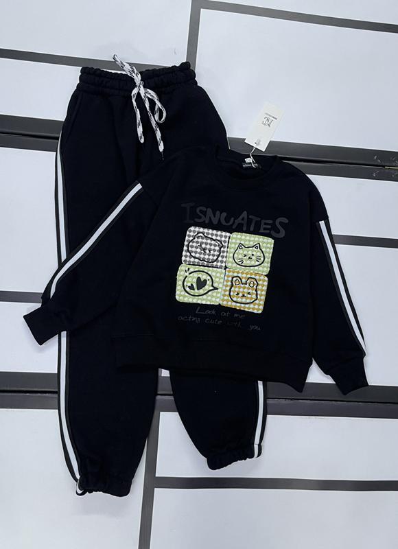 Костюм спорт Kosmy (122-140) 542 black (зима)