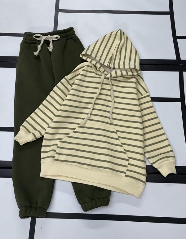 Костюм спорт Kosmy (122-152) 542-1 green (зима)