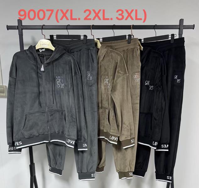 Костюм спорт Saint Wish (L-2XL) 9007 grey (зима)