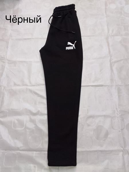 Штаны спорт Dogan (S-2XL) DG609 black (зима)