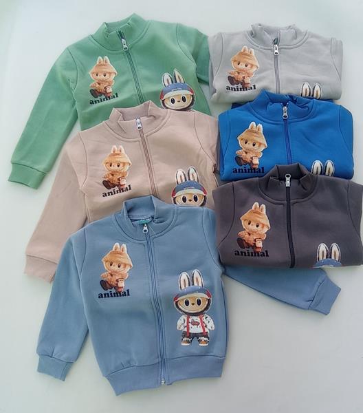 Кофта спорт Meloria (2-5) 12200 l.blue (зима)