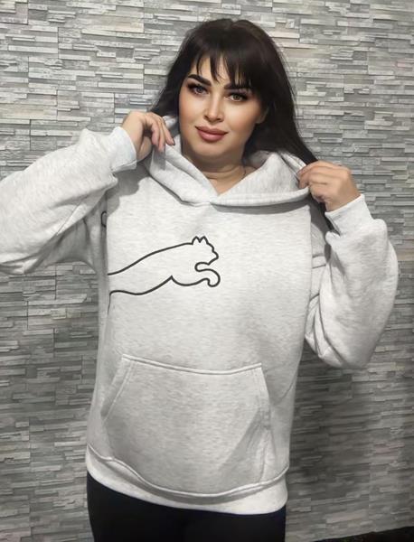 Худи Newe (44-46) 0033 grey (зима)