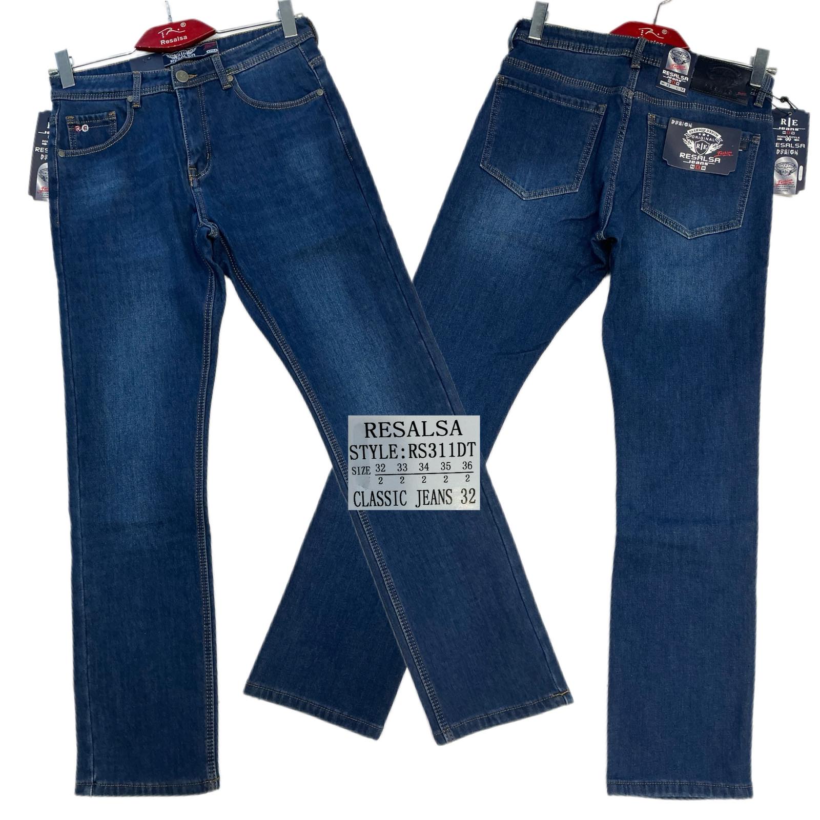 Джинсы God Baron (32-36) RS311DT blue (зима)