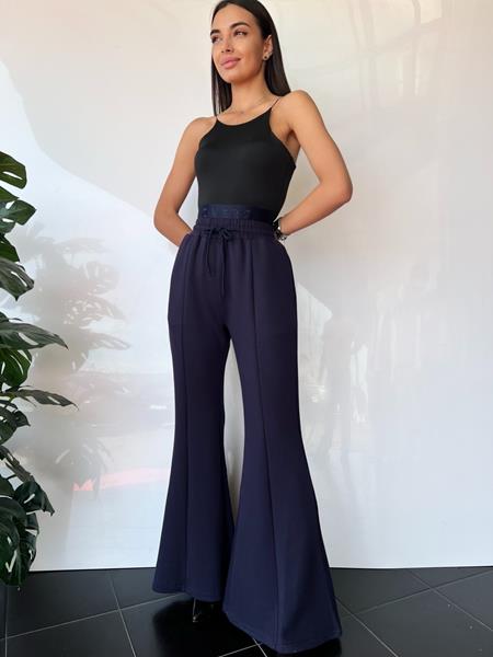 Штаны i8denim Women (S-L) TB17 navy (деми)