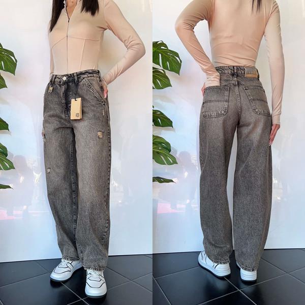 Джинсы i8denim Women (25-30) TB44 grey (деми)