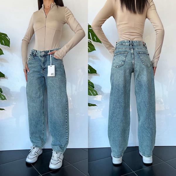 Джинсы i8denim Women (25-30) TB49 l.blue (деми)