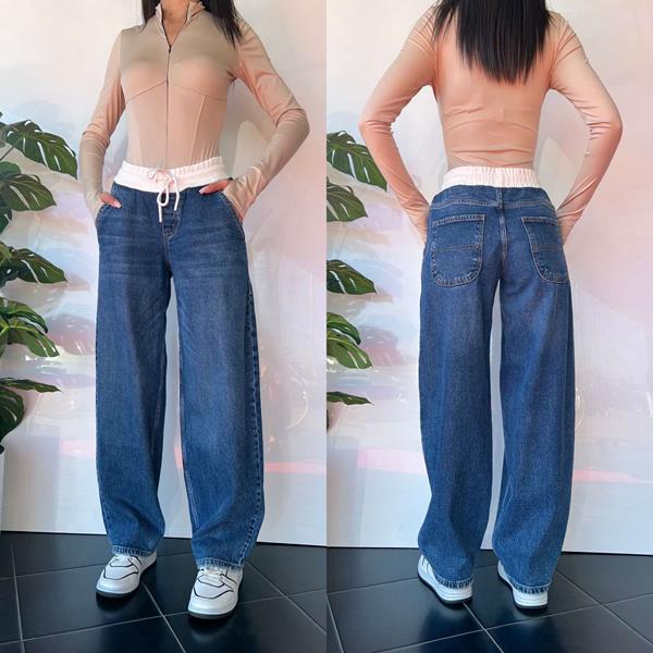 Джинсы i8denim Women (25-30) TB75 blue (деми)