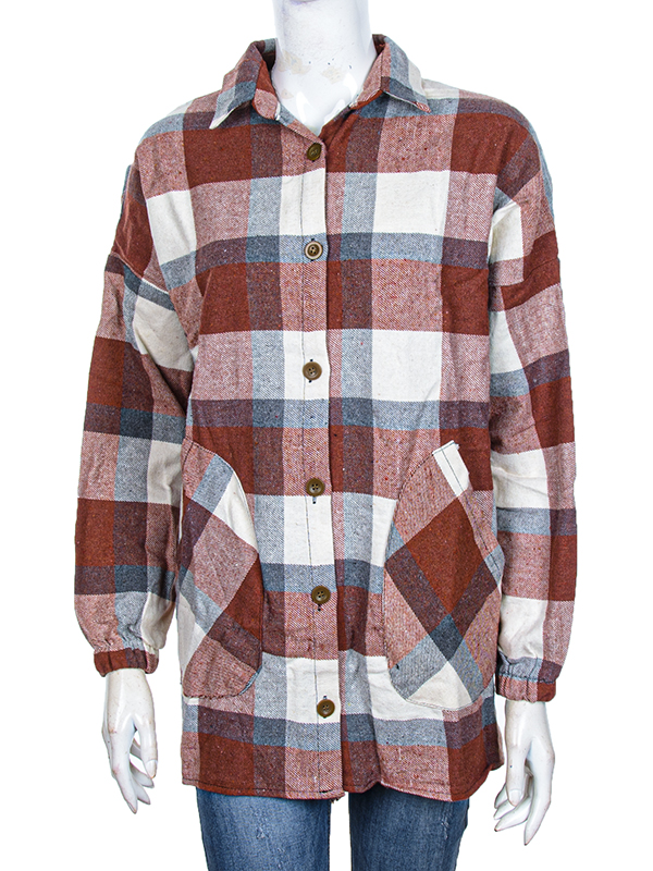 Рубашка 4 Seasons (S-L) A01-2 brown (деми)