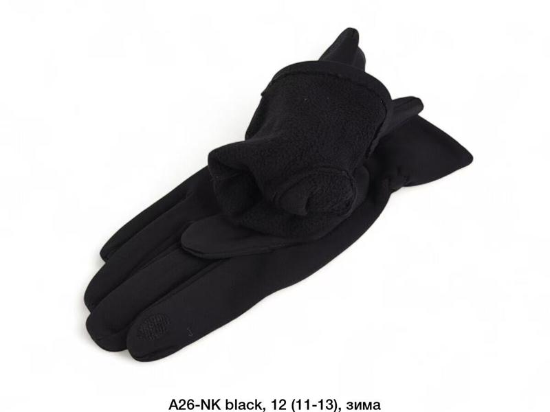 Перчатки Descarrilado (11-13) A25NK black (зима)