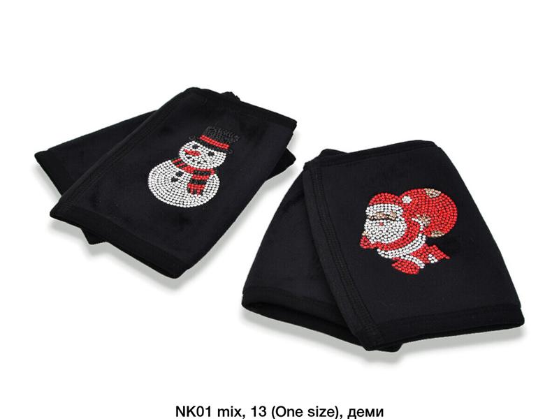 Варежки Descarrilado (one size) WK01 black (зима)