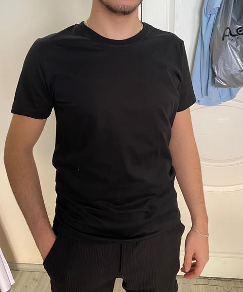 Футболка 4 Seasons (S-2XL) 127 black (лето)