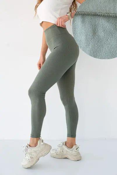 Лосины 4 Seasons (S-2XL) 137 green (зима)