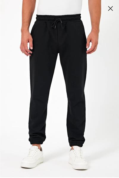 Штаны спорт 4 Seasons (S-2XL) A01-113 black (деми)