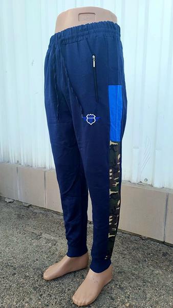 Штаны спорт 4 Seasons (S-2XL) A01-118 navy (деми)