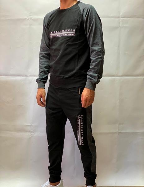 Костюм спорт 4 Seasons (S-2XL) A01-33 black (деми)