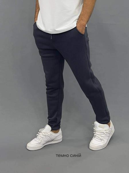 Штаны спорт 4 Seasons (48-56) A01-64 navy (зима)