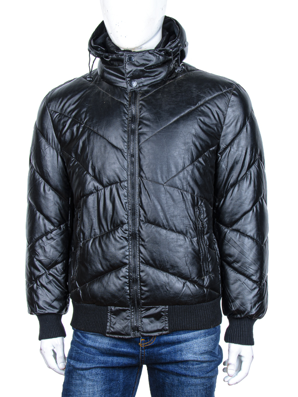 Куртка Meisty (XL-4XL) 1103-1 black (зима)