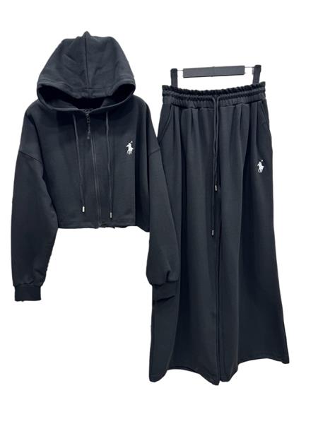 Костюм спорт Modnulya (44-48) 18822 black (деми)