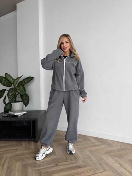 Костюм спорт Modnulya (42-52) 2488 grey (зима)