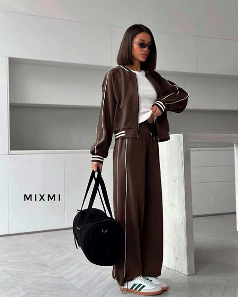 Костюм спорт Modnulya (42-54) 7757 brown (деми)