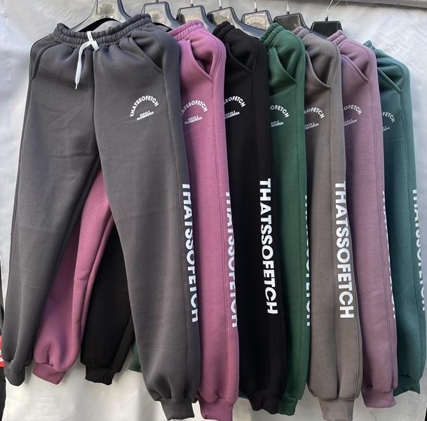 Штаны спорт Modnulya (44-52) MD89 beige (зима)