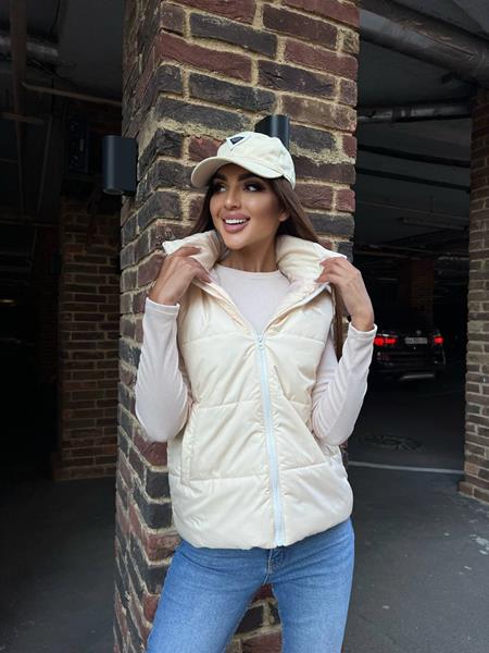 Жилетка Modnulya (42-46) N642 beige (деми)