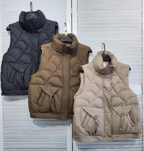 Жилетка Шаолинь (M-2XL) SH189 brown (деми)