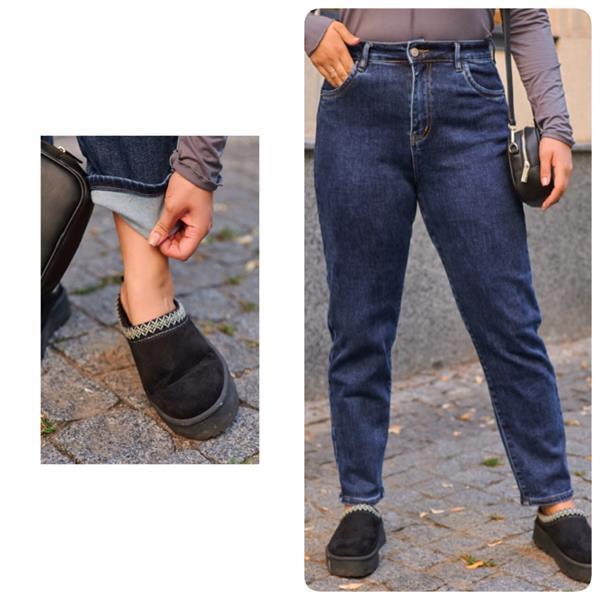 Джинсы Lady N (32-42) 069 blue (зима)