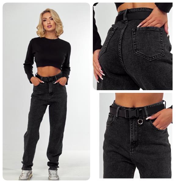 Джинсы Lady N (25-30) 884 grey (деми)