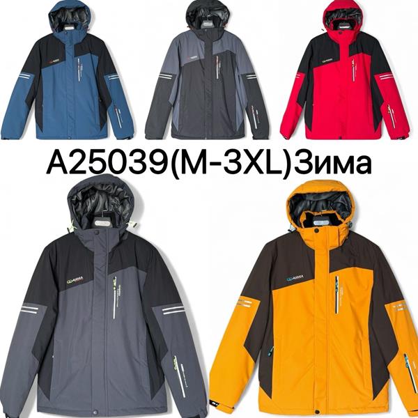 Куртка LeHung (M-3XL) 25039 black (зима)