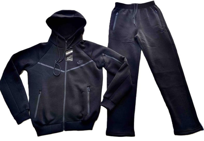 Костюм спорт LeHung (48-56) K65 black (зима)