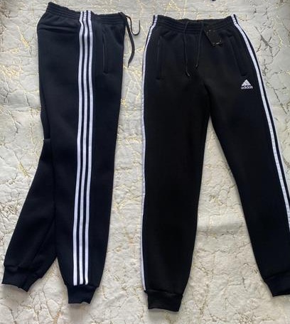 Штаны спорт LeHung (48-56) LH45 black (зима)