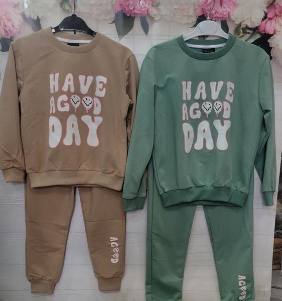 Костюм спорт Miki Maki (9-13) MM404 green (деми)