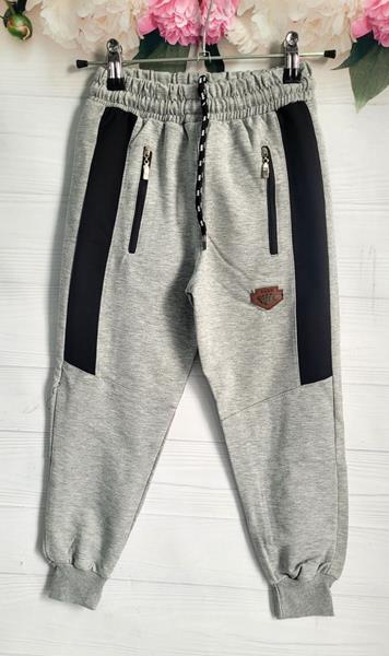 Штаны спорт Miki Maki (9-12) MM441 l.grey (деми)