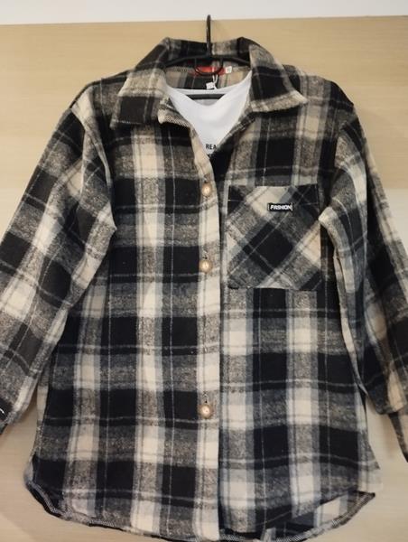 Рубашка Miki Maki (140-164) MM492 black (деми)