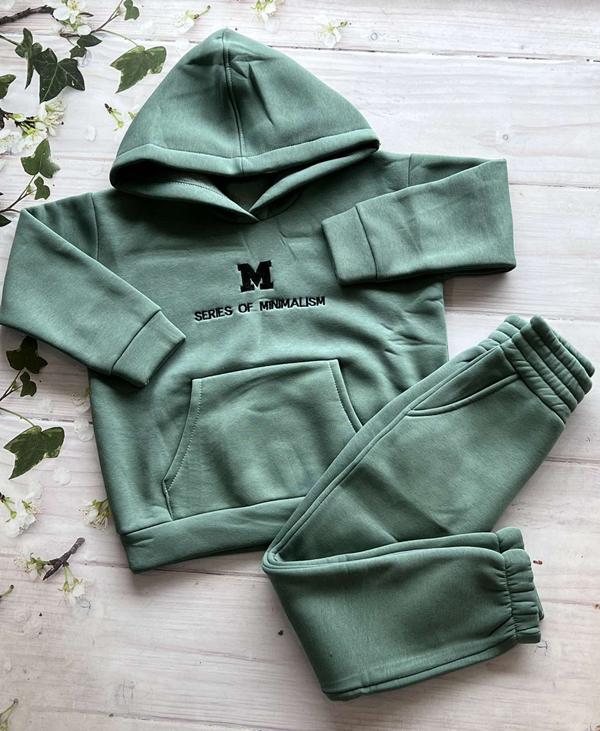 Костюм спорт Marimaks (122-140) 1007 green (зима)