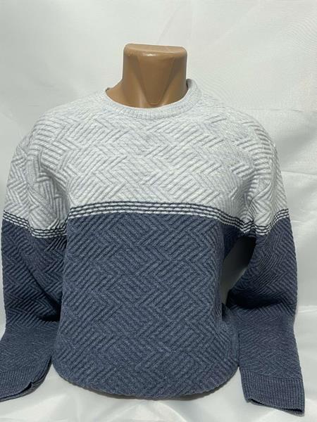 Свитер Sabihina (3XL-5XL) SB1235 blue (деми)