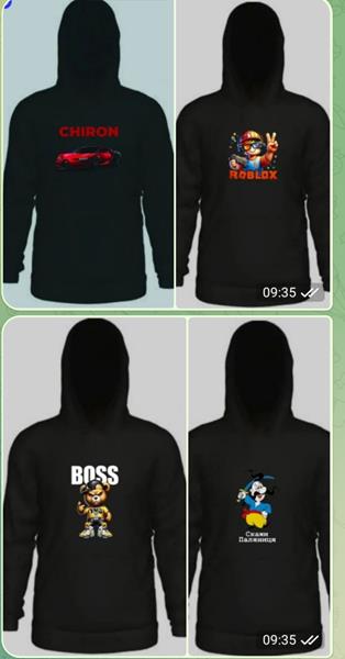 Худи Mary Brand (134-152) 355 black-red (зима)