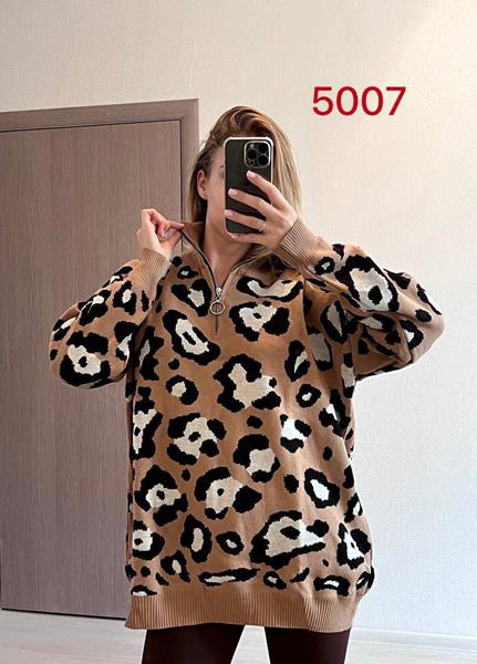 Свитер FSN (44-50) 5007 brown (зима)