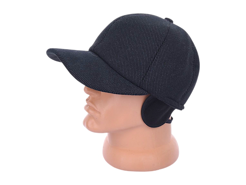 Кепка Red Hat clothes (56-60) Y612-2 black (зима)