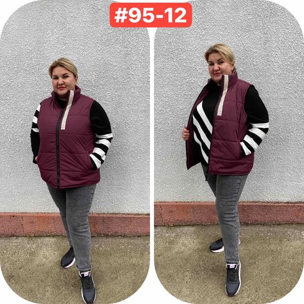 Жилетка Romeo life (52-62) 95-12 wine (деми)