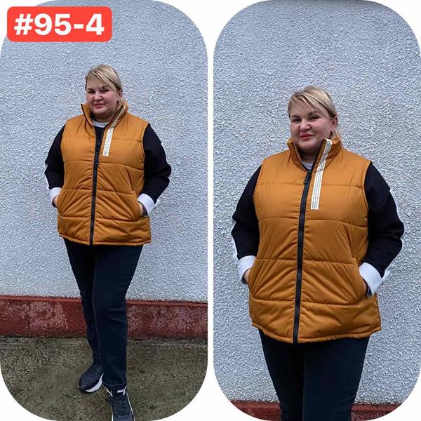 Жилетка Romeo life (52-62) 95-4 orange (деми)