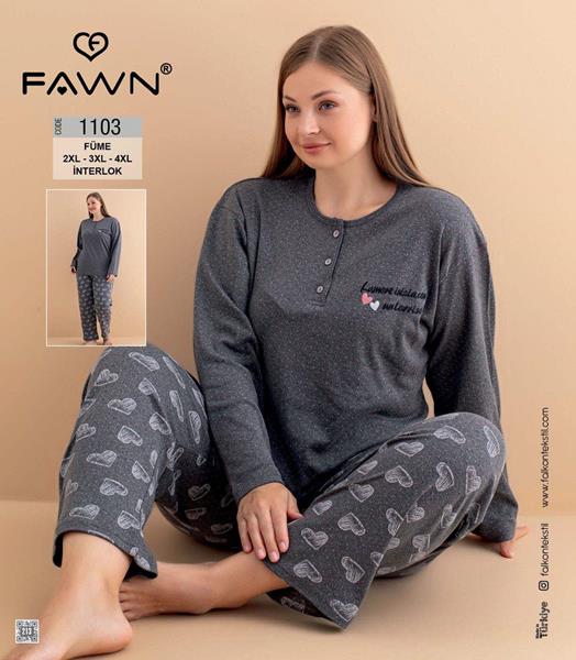 Пижама Romeo life (54-58) 1103 d.grey (деми)